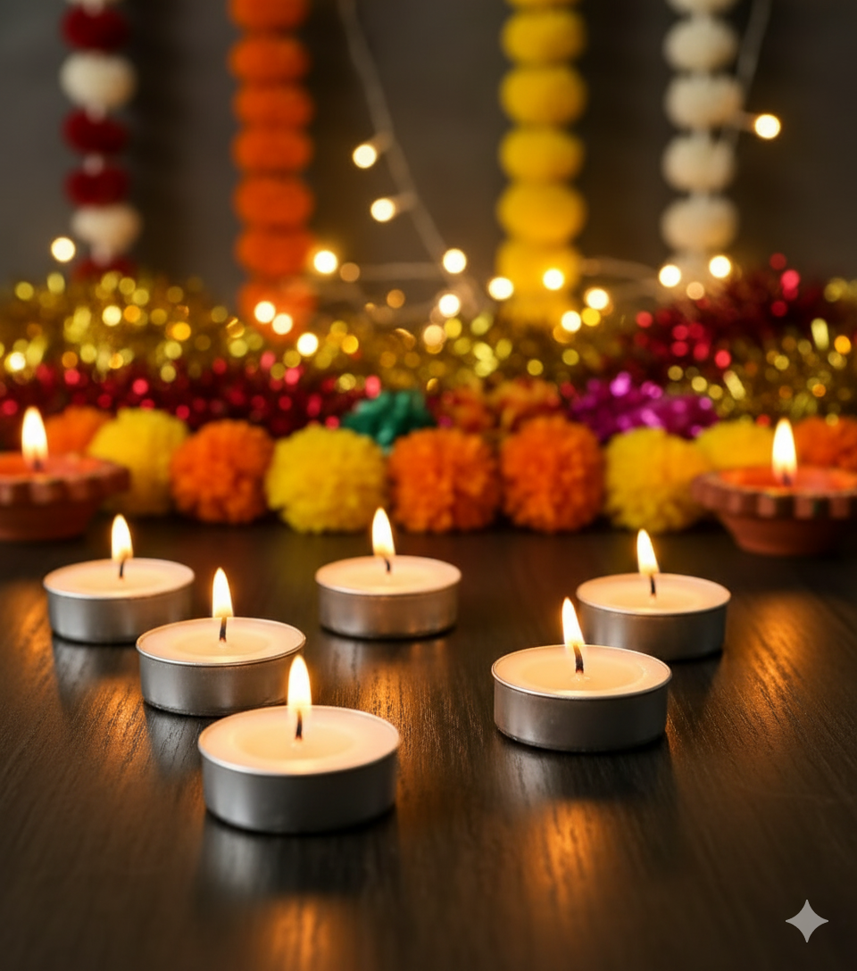 TEA LIGHT CANDLE PACK OF 40