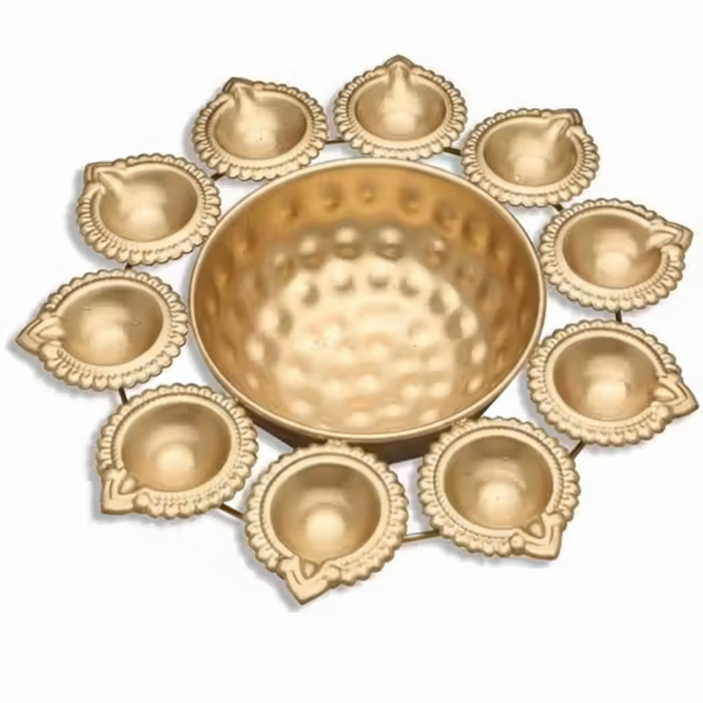 DECOR DIYA SHAPE FLOWER
