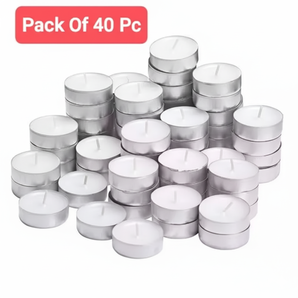 TEA LIGHT CANDLE PACK OF 40