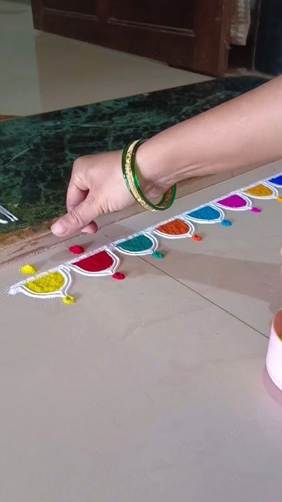 RANGOLI POWDER 10 MULTICOLORS